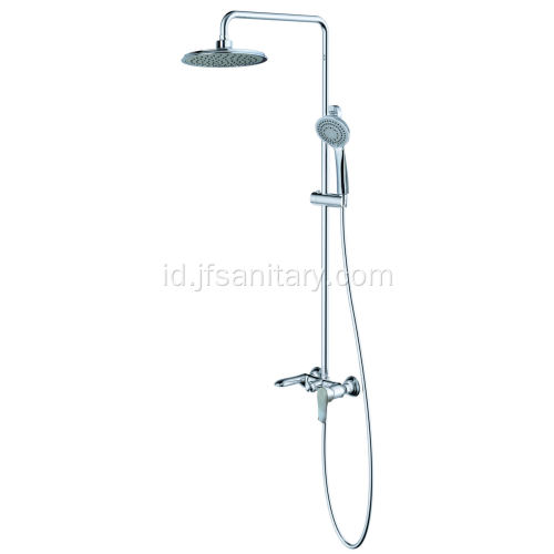 Faucet shower set dengan bak mandi bak mandi